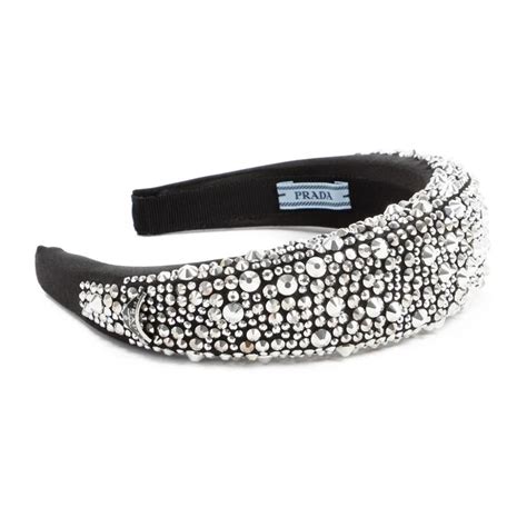 prada crystal headband|prada headbands for women.